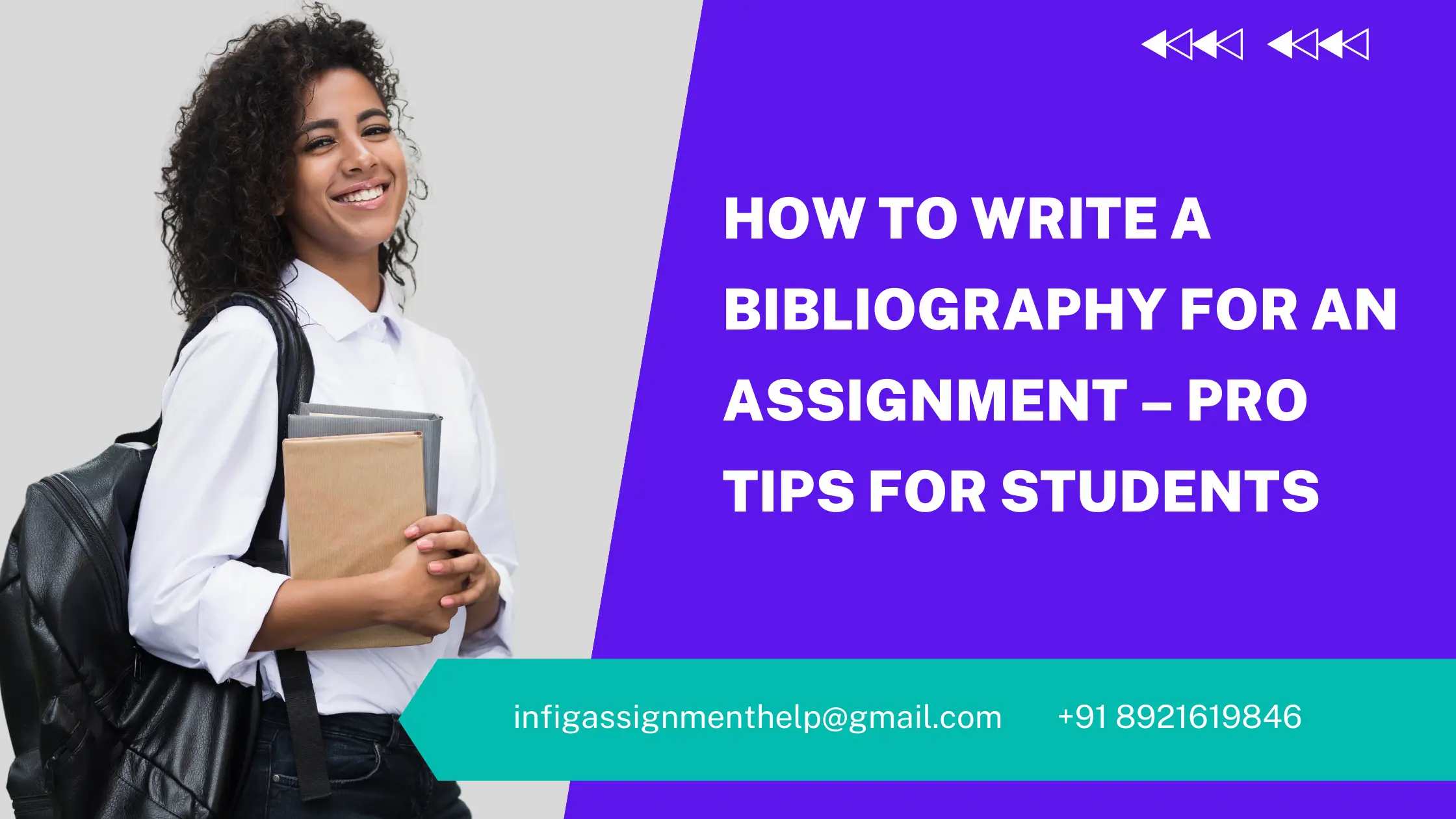 how to write a bibliography for an assignment