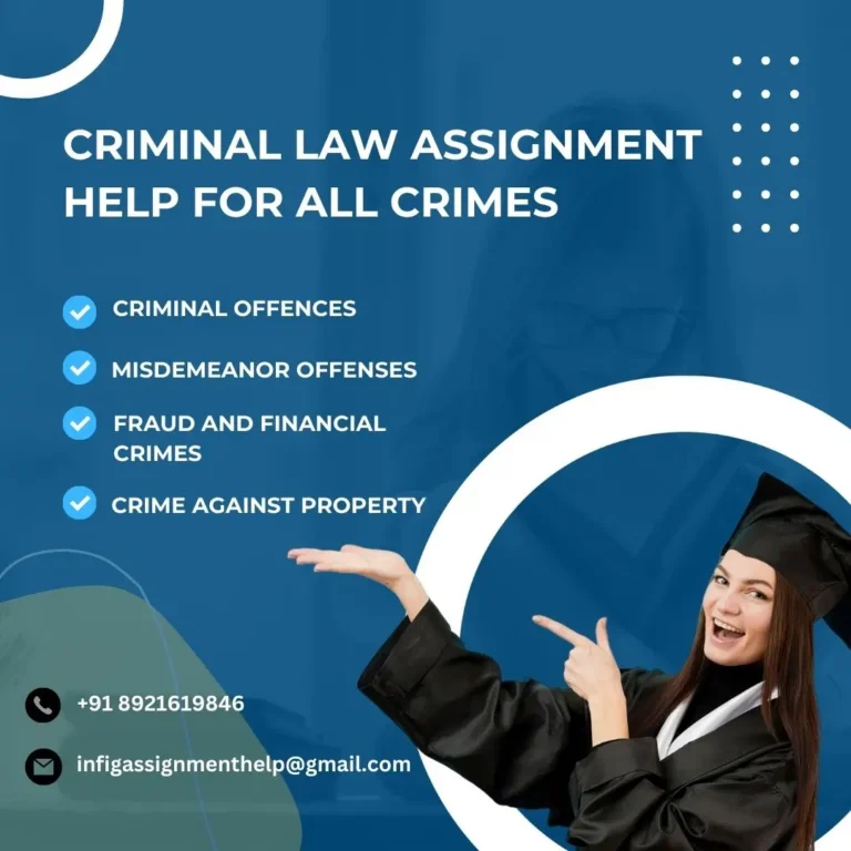 Criminal law assignment writing service