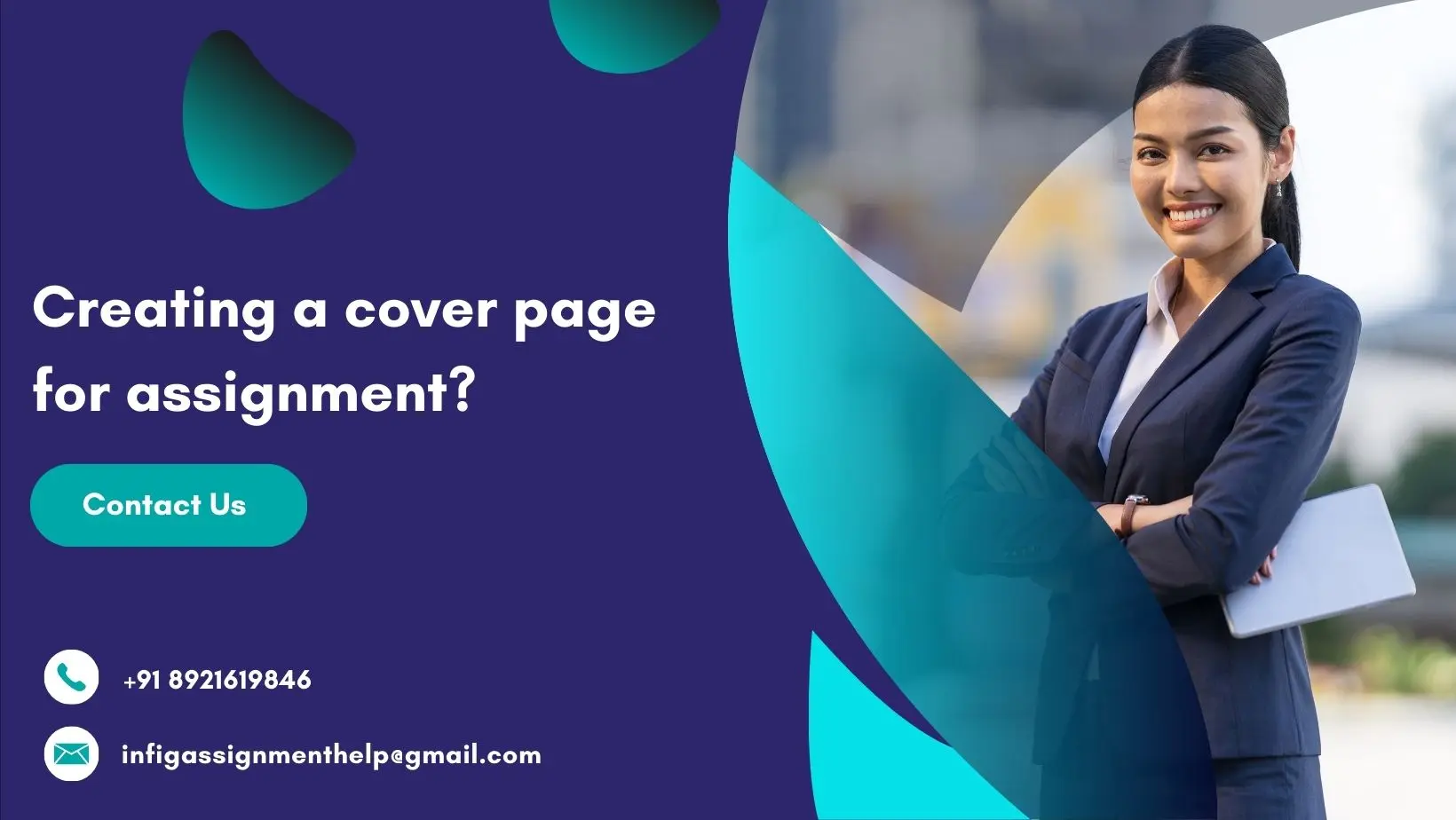 how to write cover page for assignment