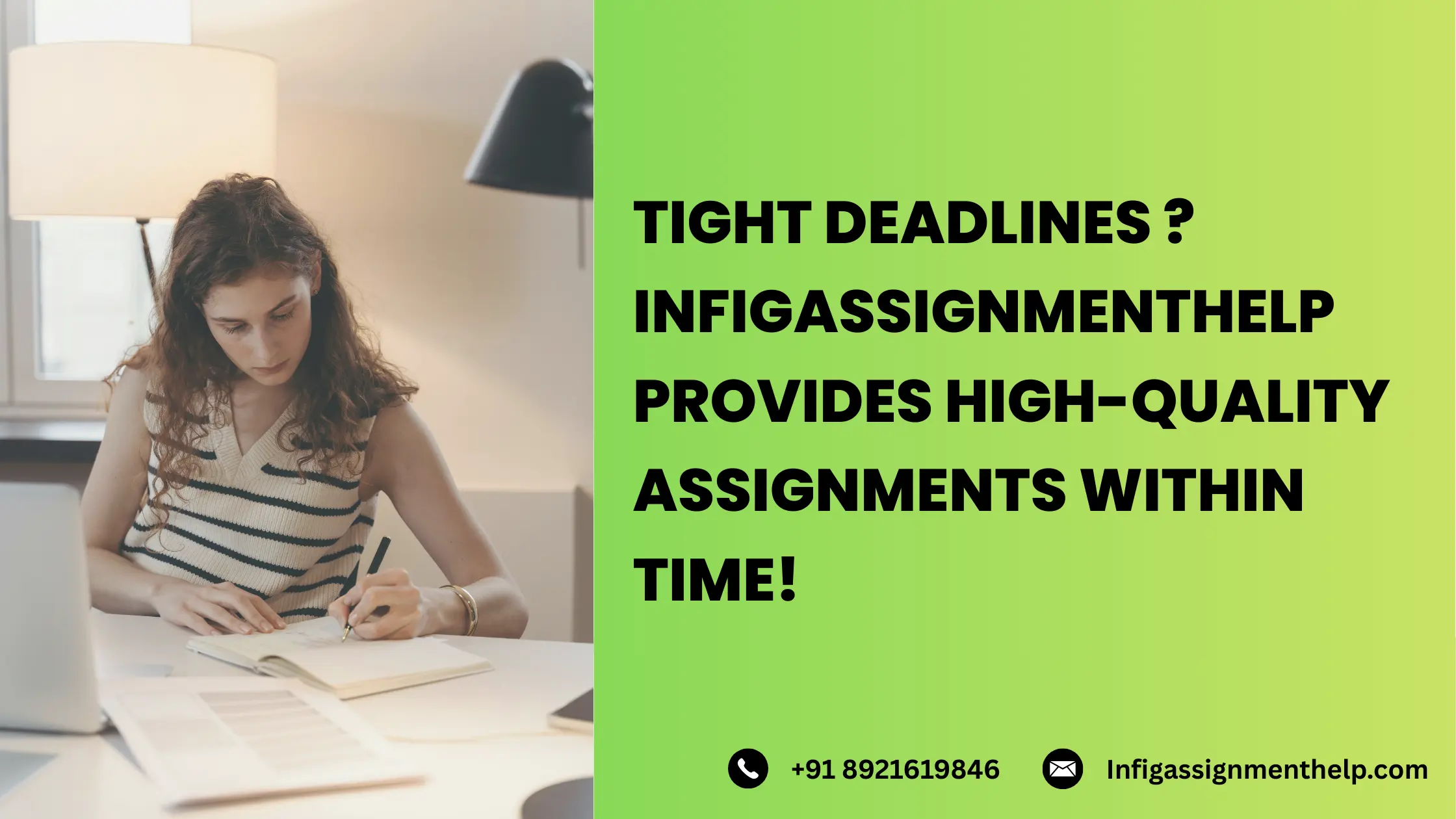 Tight Deadlines Infig Assignment Help