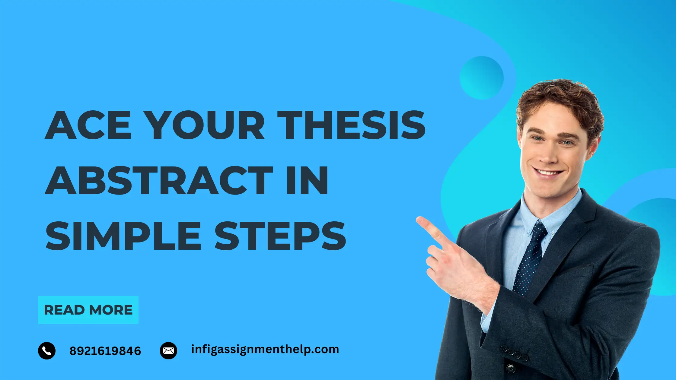 how to write thesis abstract