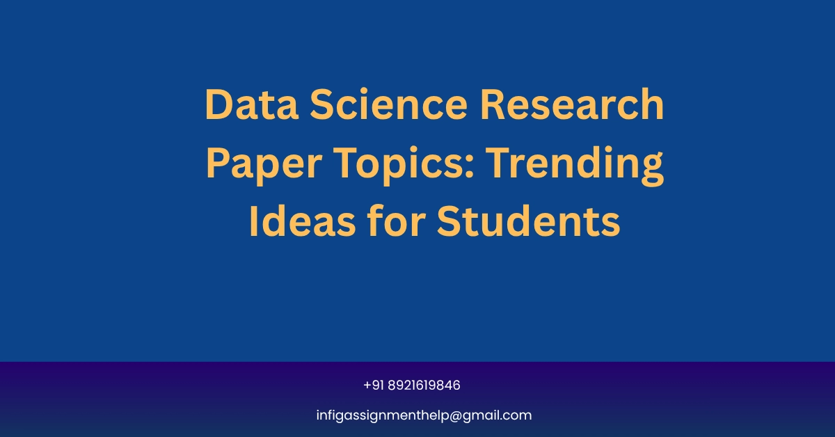 data science research paper topics